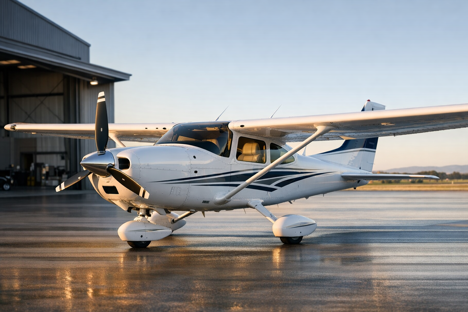 Cessna aircraft support